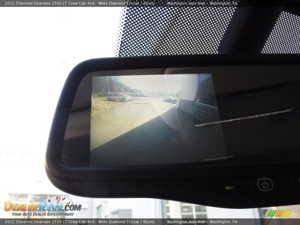 2012 Chevrolet Silverado 1500 LT Crew Cab 4x4 White Diamond Tricoat / Ebony Photo #20