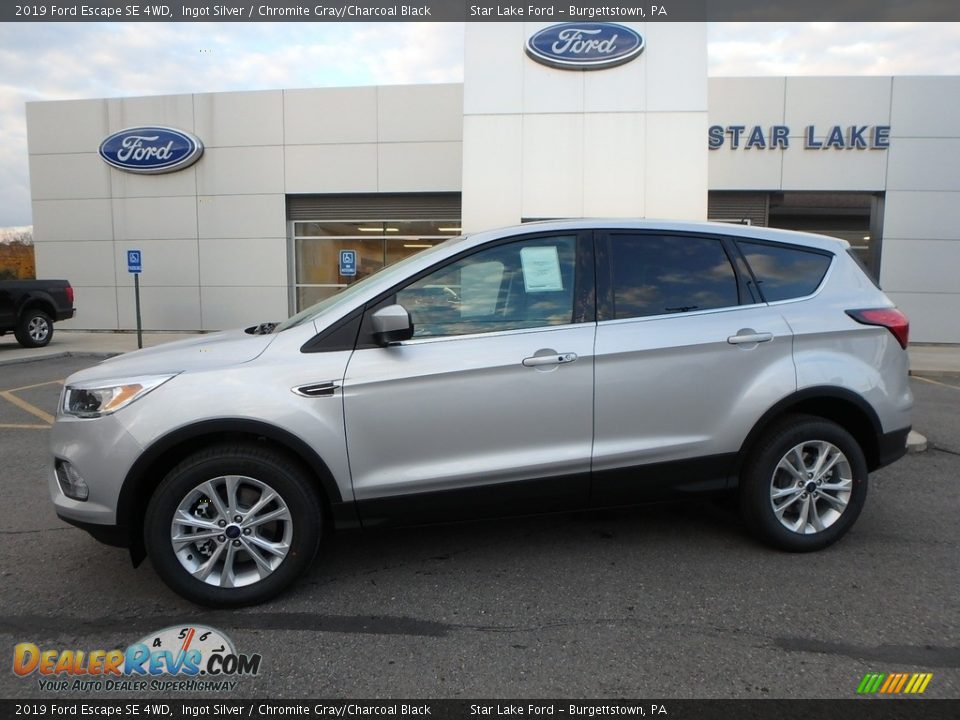 2019 Ford Escape SE 4WD Ingot Silver / Chromite Gray/Charcoal Black Photo #1