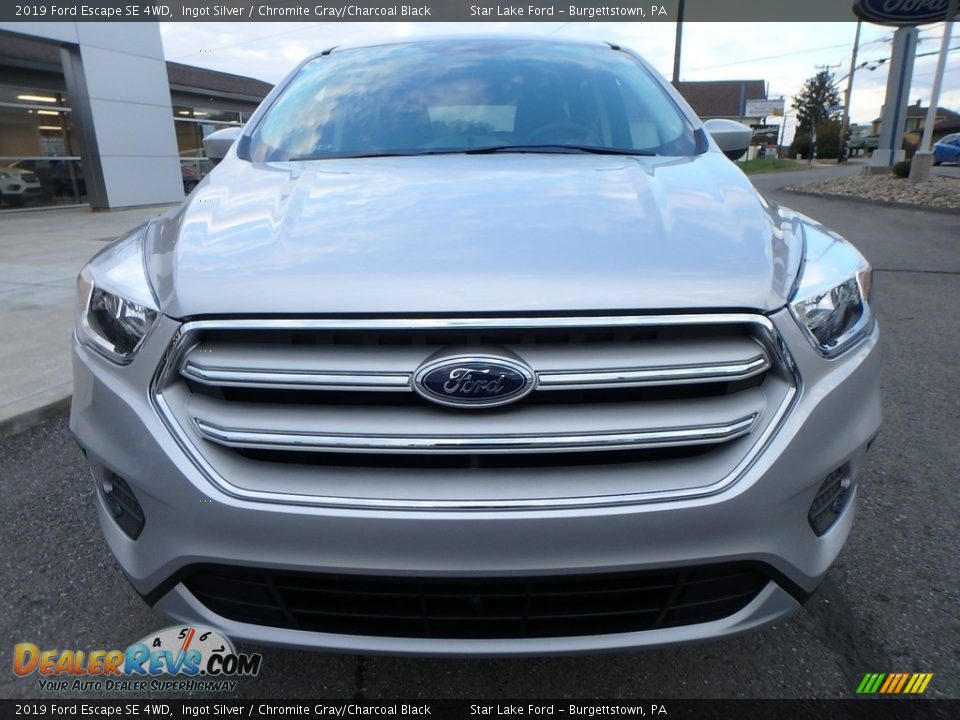 2019 Ford Escape SE 4WD Ingot Silver / Chromite Gray/Charcoal Black Photo #2