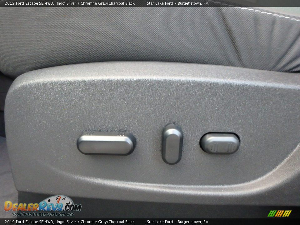 2019 Ford Escape SE 4WD Ingot Silver / Chromite Gray/Charcoal Black Photo #14