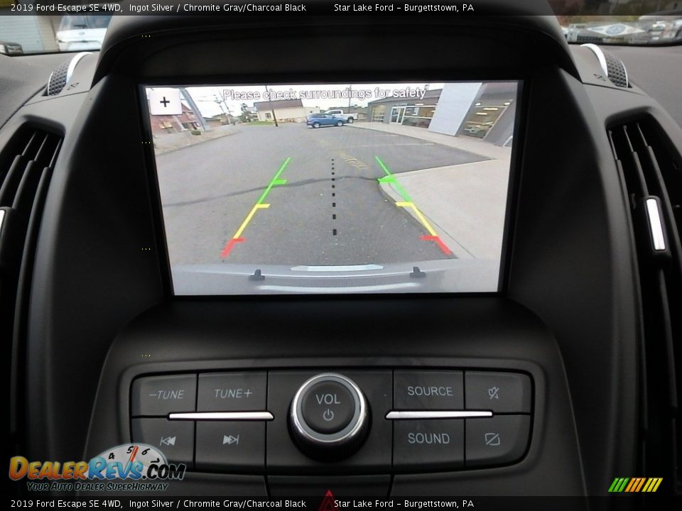 2019 Ford Escape SE 4WD Ingot Silver / Chromite Gray/Charcoal Black Photo #18