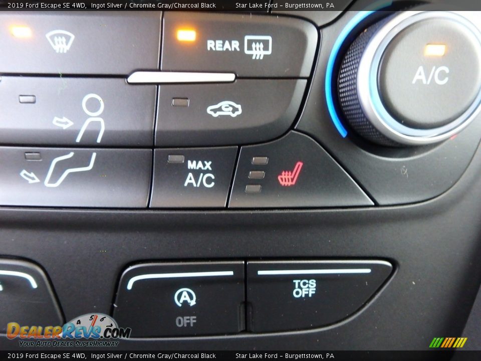 2019 Ford Escape SE 4WD Ingot Silver / Chromite Gray/Charcoal Black Photo #19