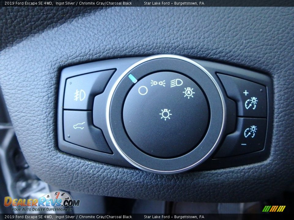 2019 Ford Escape SE 4WD Ingot Silver / Chromite Gray/Charcoal Black Photo #20