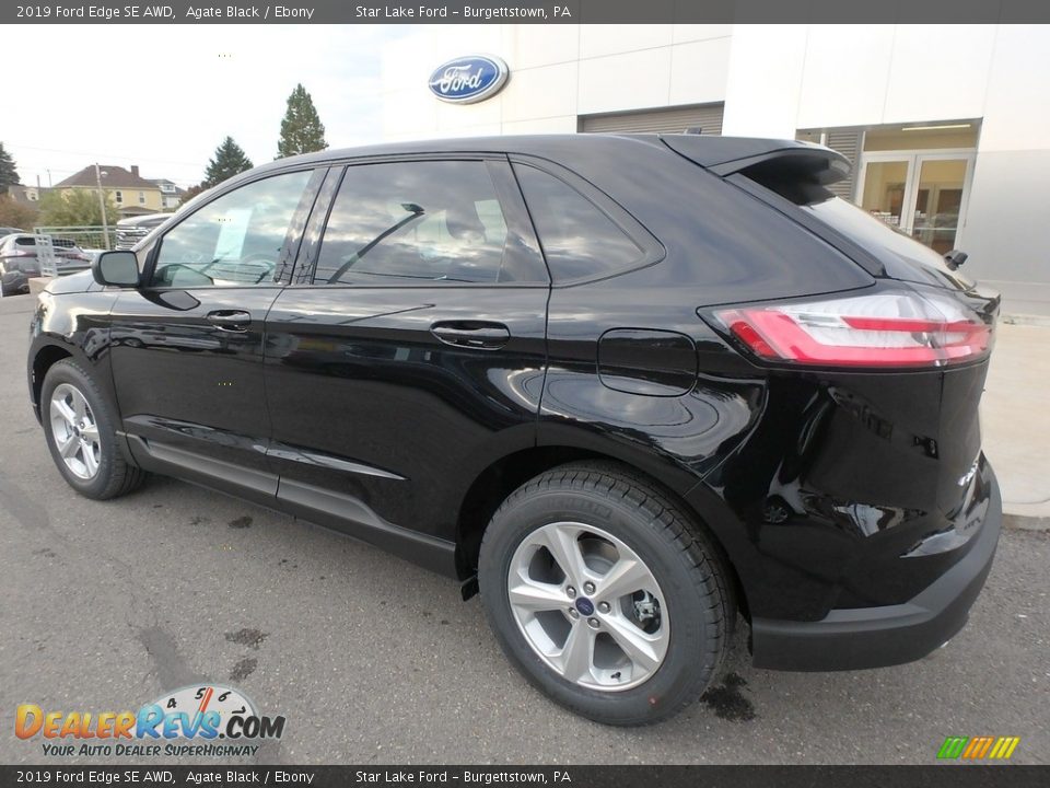 2019 Ford Edge SE AWD Agate Black / Ebony Photo #8