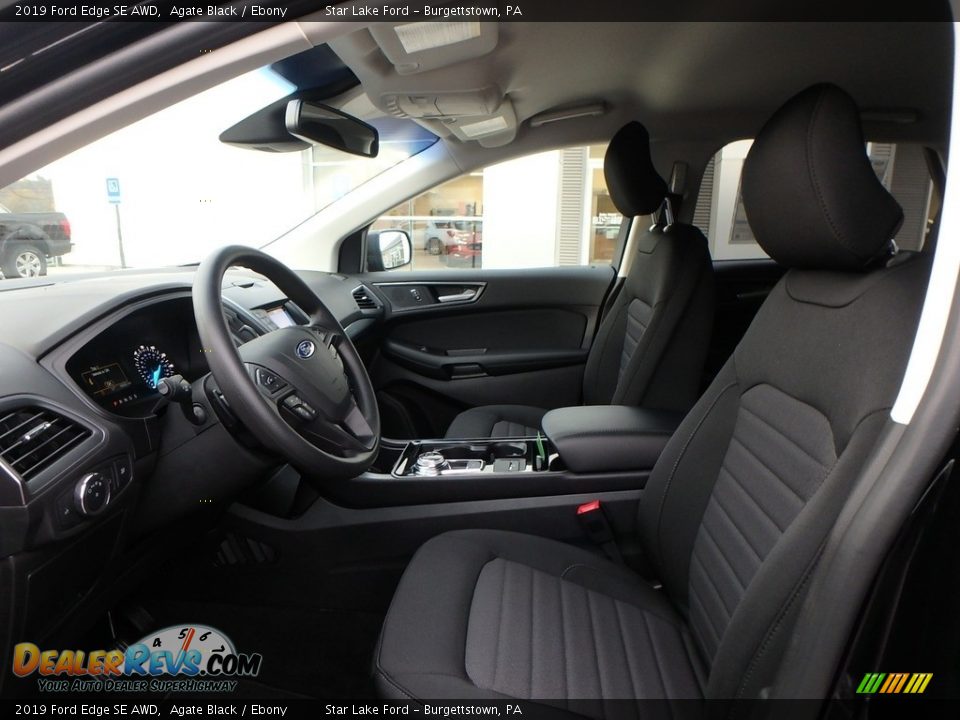 Front Seat of 2019 Ford Edge SE AWD Photo #10