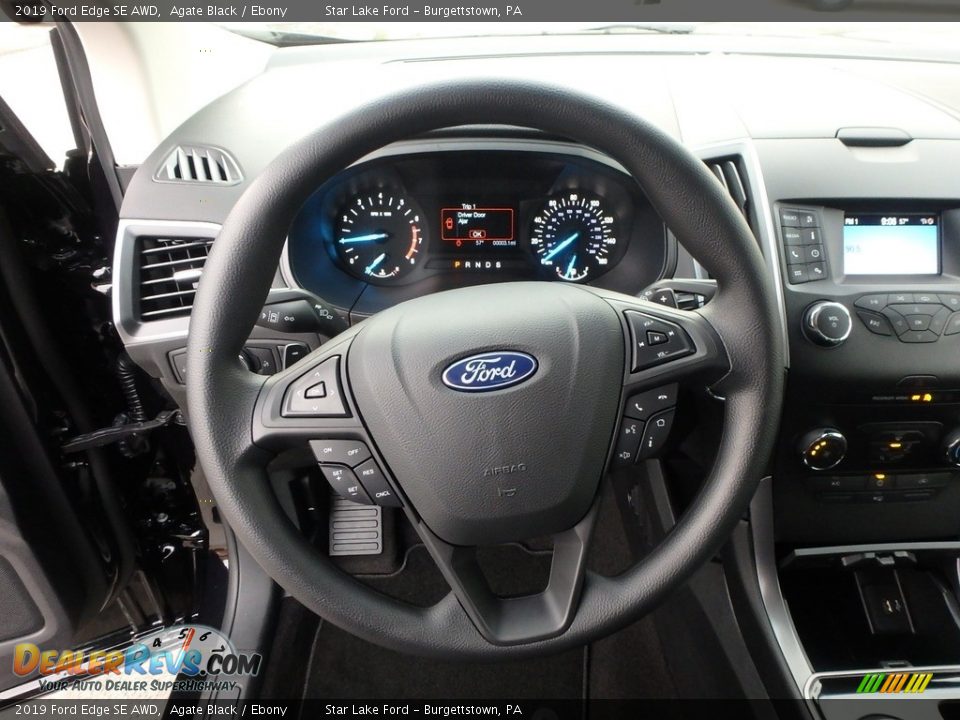 2019 Ford Edge SE AWD Steering Wheel Photo #16