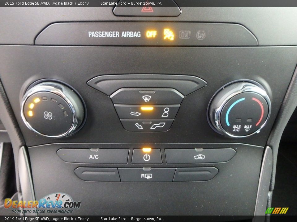 2019 Ford Edge SE AWD Agate Black / Ebony Photo #19
