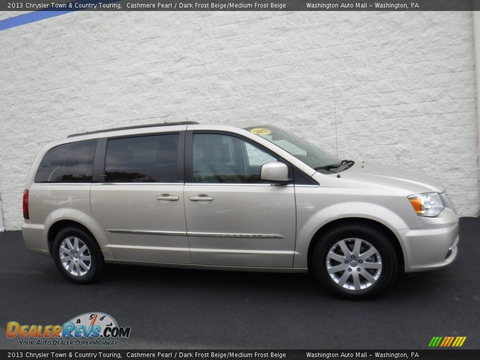2013 Chrysler Town & Country Touring Cashmere Pearl / Dark Frost Beige/Medium Frost Beige Photo #2