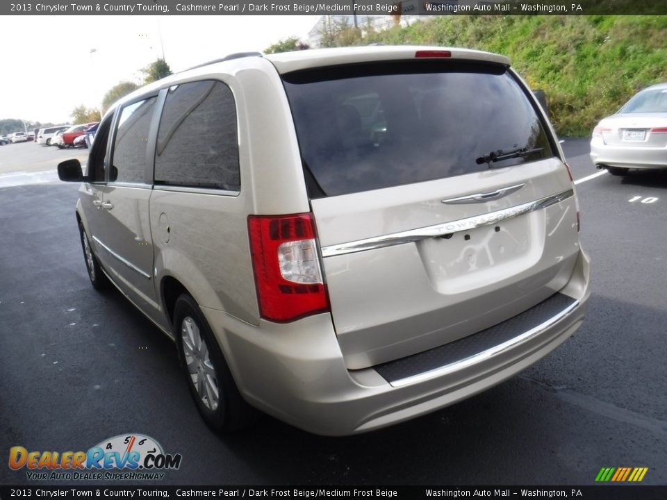2013 Chrysler Town & Country Touring Cashmere Pearl / Dark Frost Beige/Medium Frost Beige Photo #7