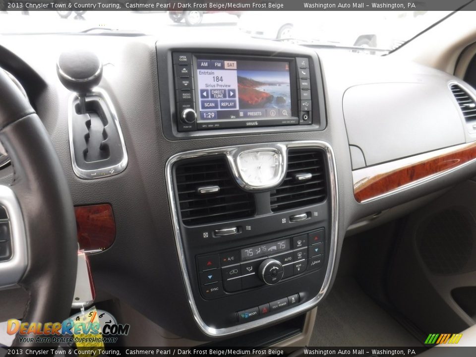 2013 Chrysler Town & Country Touring Cashmere Pearl / Dark Frost Beige/Medium Frost Beige Photo #15