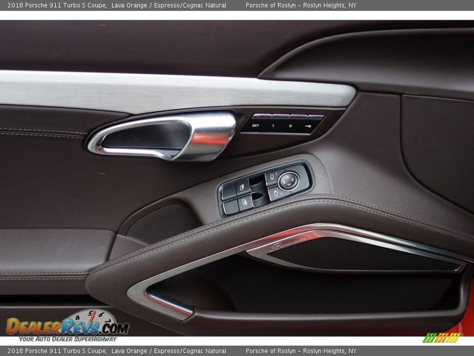 Controls of 2018 Porsche 911 Turbo S Coupe Photo #22