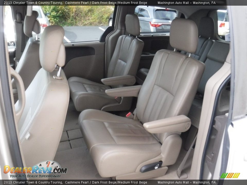 2013 Chrysler Town & Country Touring Cashmere Pearl / Dark Frost Beige/Medium Frost Beige Photo #24