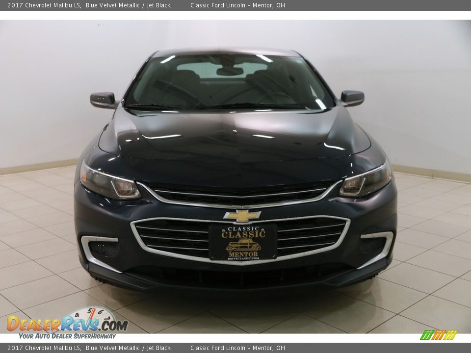 2017 Chevrolet Malibu LS Blue Velvet Metallic / Jet Black Photo #2