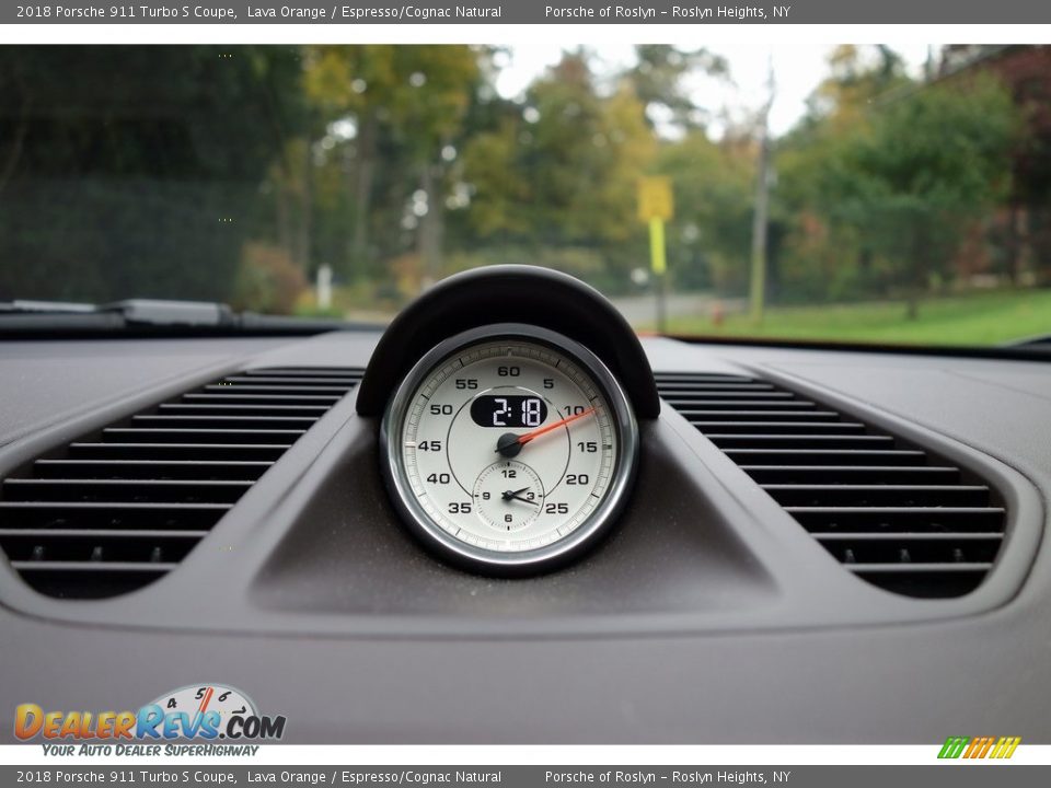 2018 Porsche 911 Turbo S Coupe Gauges Photo #31