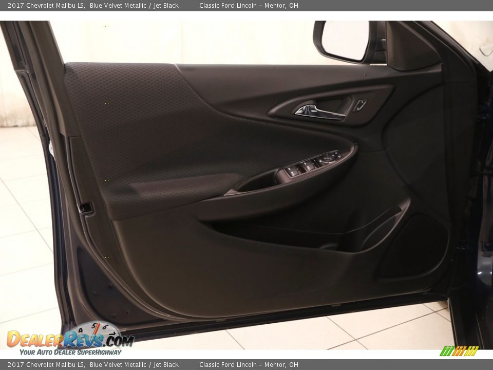 2017 Chevrolet Malibu LS Blue Velvet Metallic / Jet Black Photo #4