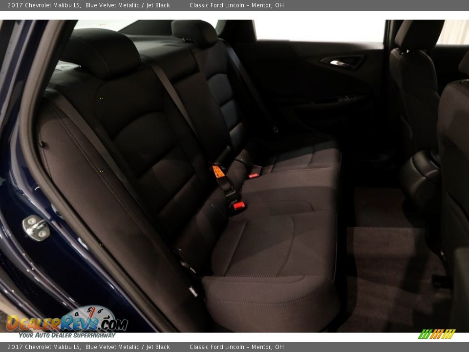 2017 Chevrolet Malibu LS Blue Velvet Metallic / Jet Black Photo #17