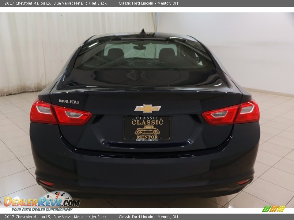 2017 Chevrolet Malibu LS Blue Velvet Metallic / Jet Black Photo #19