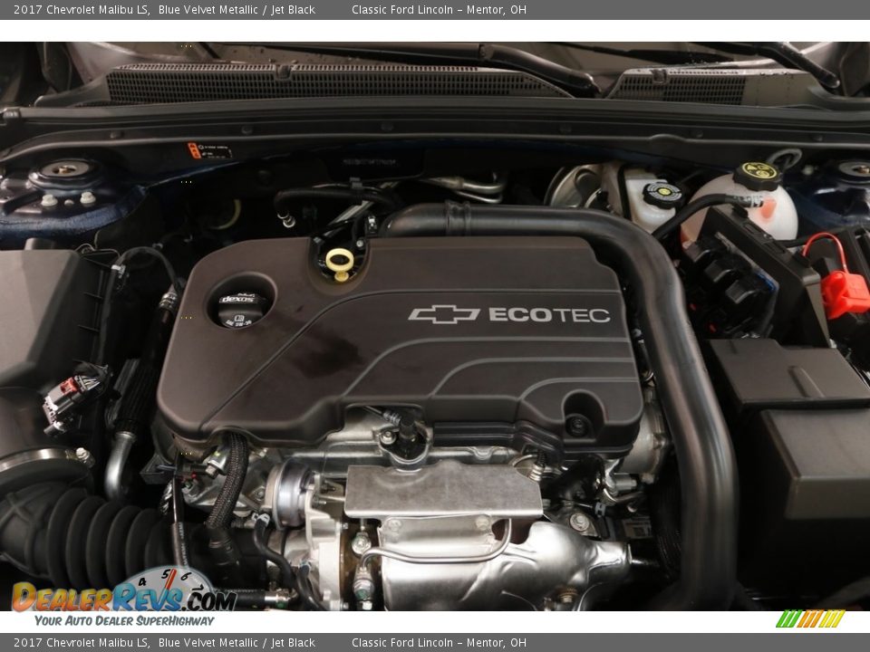 2017 Chevrolet Malibu LS Blue Velvet Metallic / Jet Black Photo #20