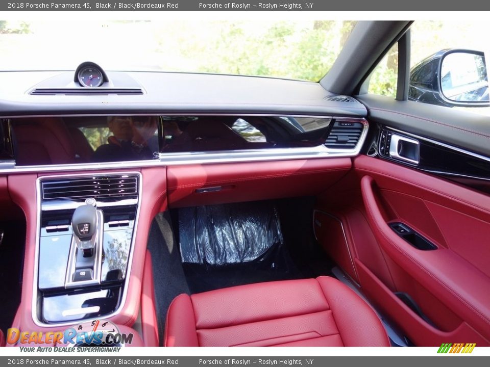 2018 Porsche Panamera 4S Black / Black/Bordeaux Red Photo #15