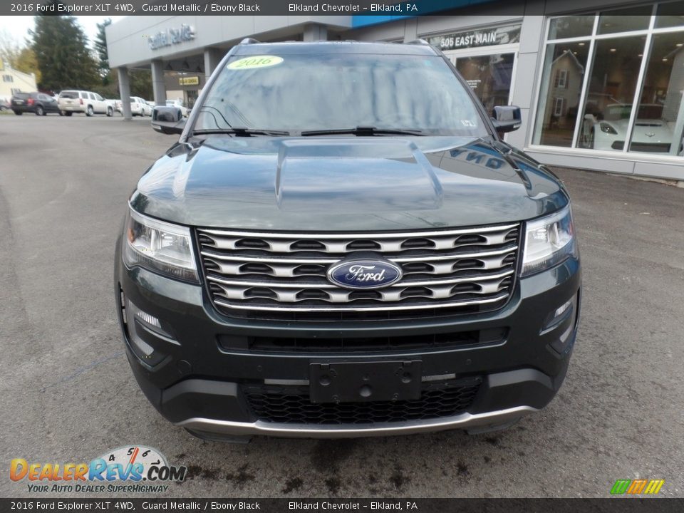 2016 Ford Explorer XLT 4WD Guard Metallic / Ebony Black Photo #2