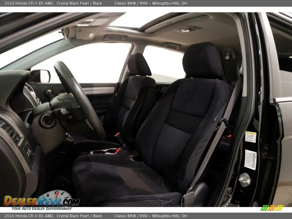 2010 Honda CR-V EX AWD Crystal Black Pearl / Black Photo #5