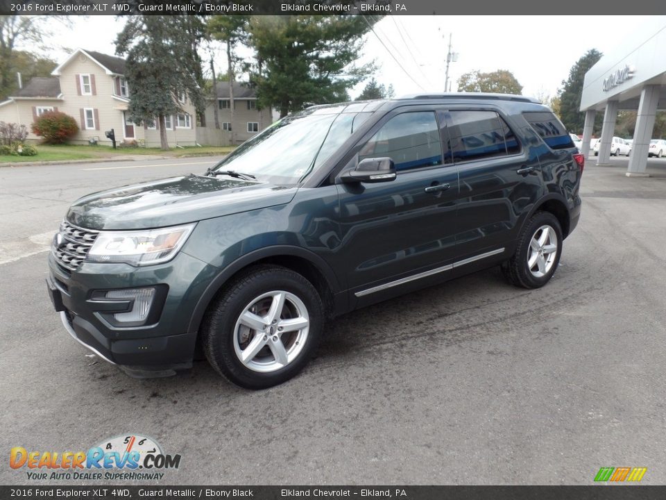 2016 Ford Explorer XLT 4WD Guard Metallic / Ebony Black Photo #4