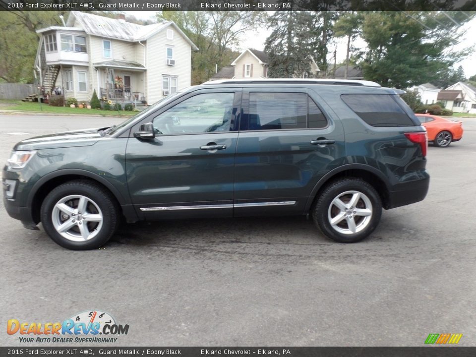 2016 Ford Explorer XLT 4WD Guard Metallic / Ebony Black Photo #5