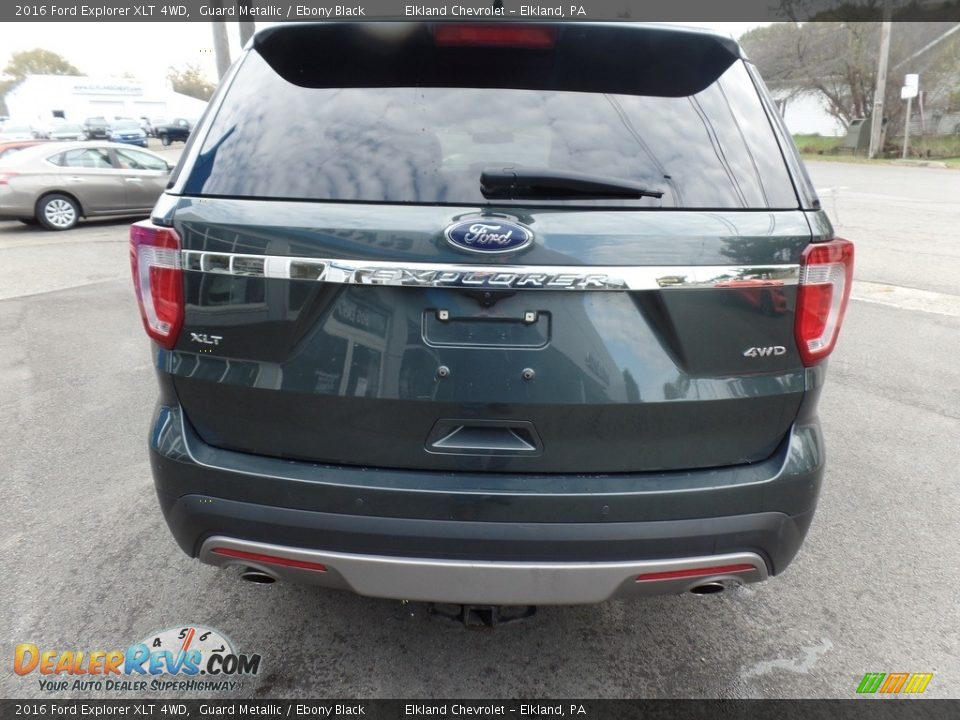 2016 Ford Explorer XLT 4WD Guard Metallic / Ebony Black Photo #8