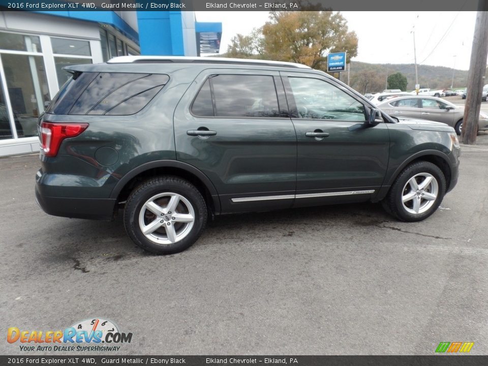 2016 Ford Explorer XLT 4WD Guard Metallic / Ebony Black Photo #10