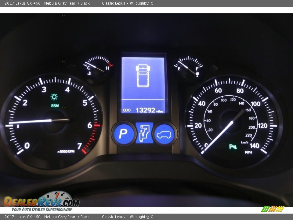 2017 Lexus GX 460 Nebula Gray Pearl / Black Photo #7