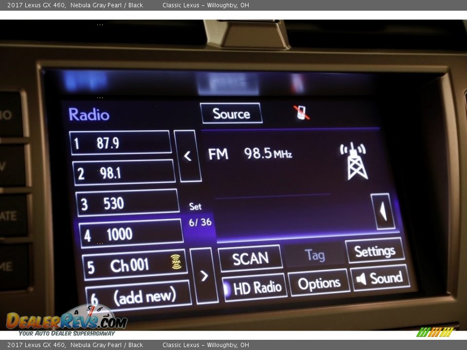 2017 Lexus GX 460 Nebula Gray Pearl / Black Photo #10