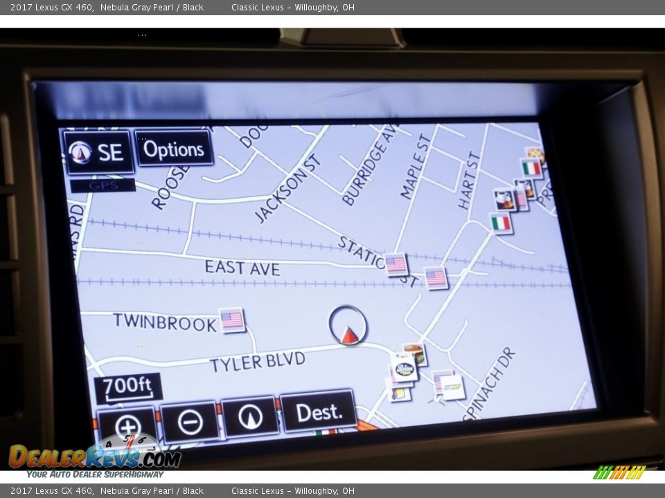 2017 Lexus GX 460 Nebula Gray Pearl / Black Photo #11