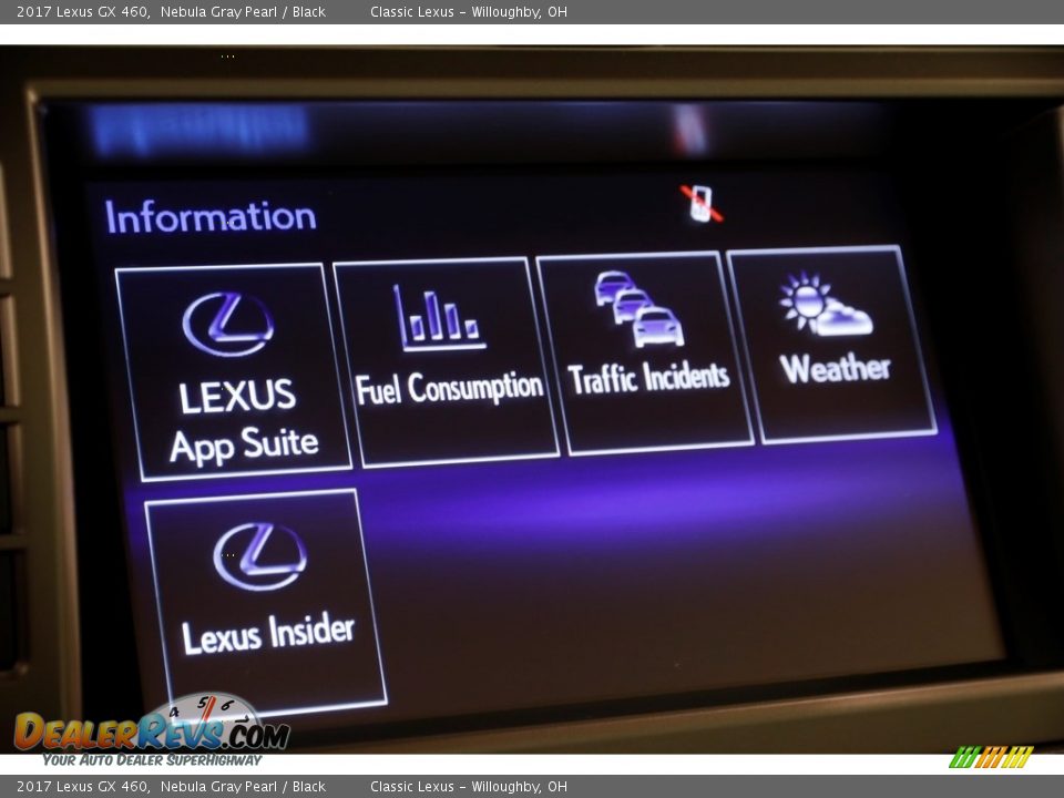 2017 Lexus GX 460 Nebula Gray Pearl / Black Photo #17