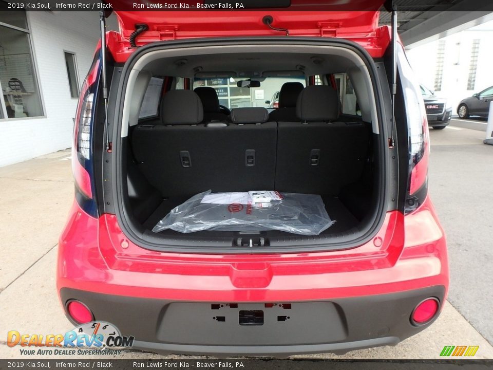 2019 Kia Soul Inferno Red / Black Photo #4