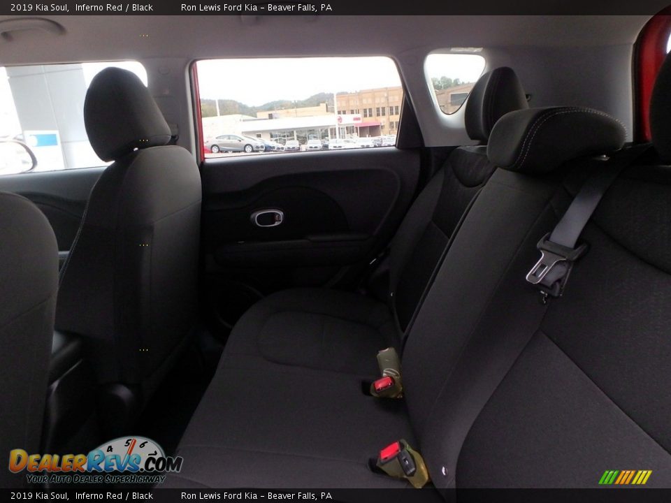 2019 Kia Soul Inferno Red / Black Photo #12