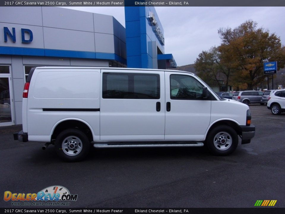 2017 GMC Savana Van 2500 Cargo Summit White / Medium Pewter Photo #1