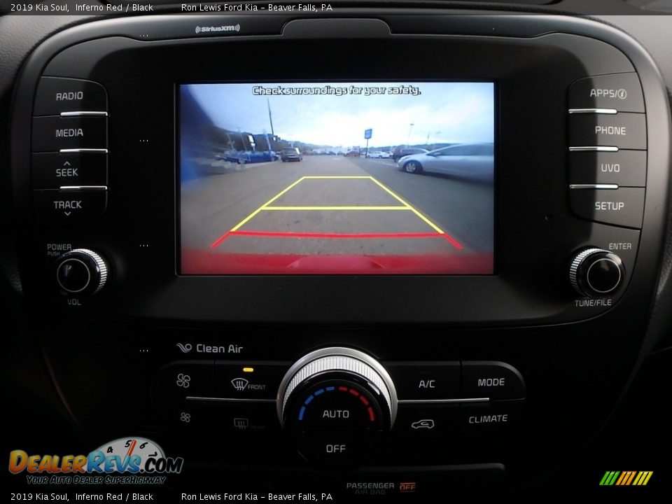 2019 Kia Soul Inferno Red / Black Photo #20