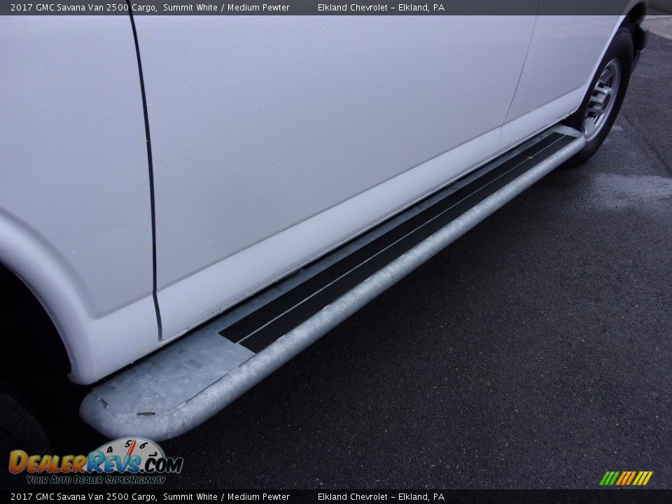 2017 GMC Savana Van 2500 Cargo Summit White / Medium Pewter Photo #7