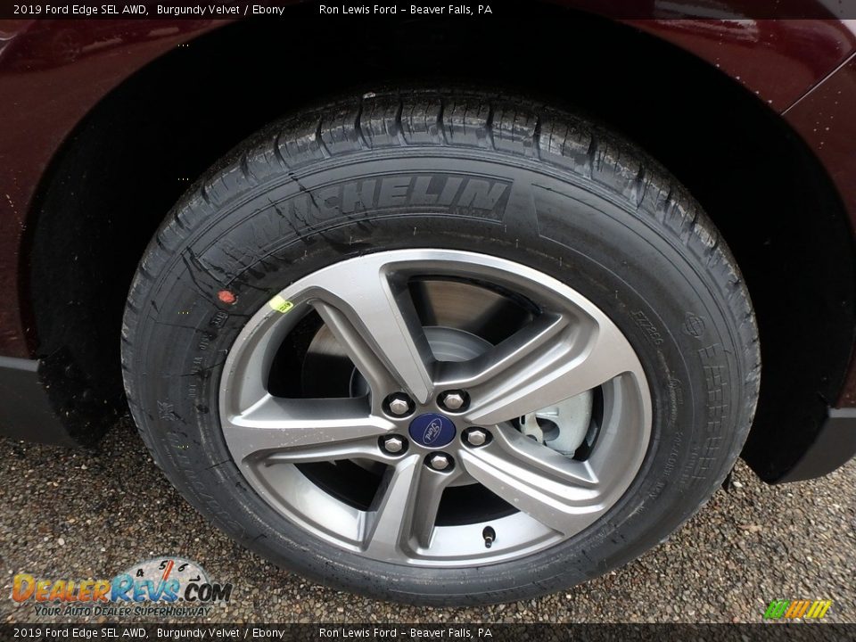 2019 Ford Edge SEL AWD Wheel Photo #10