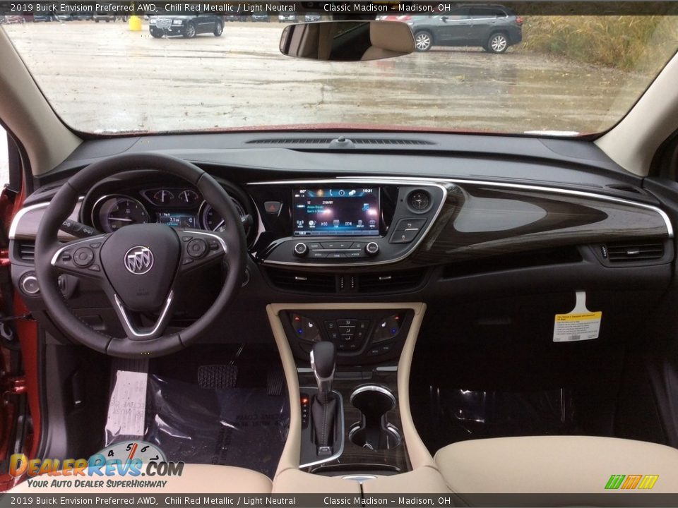 2019 Buick Envision Preferred AWD Chili Red Metallic / Light Neutral Photo #11