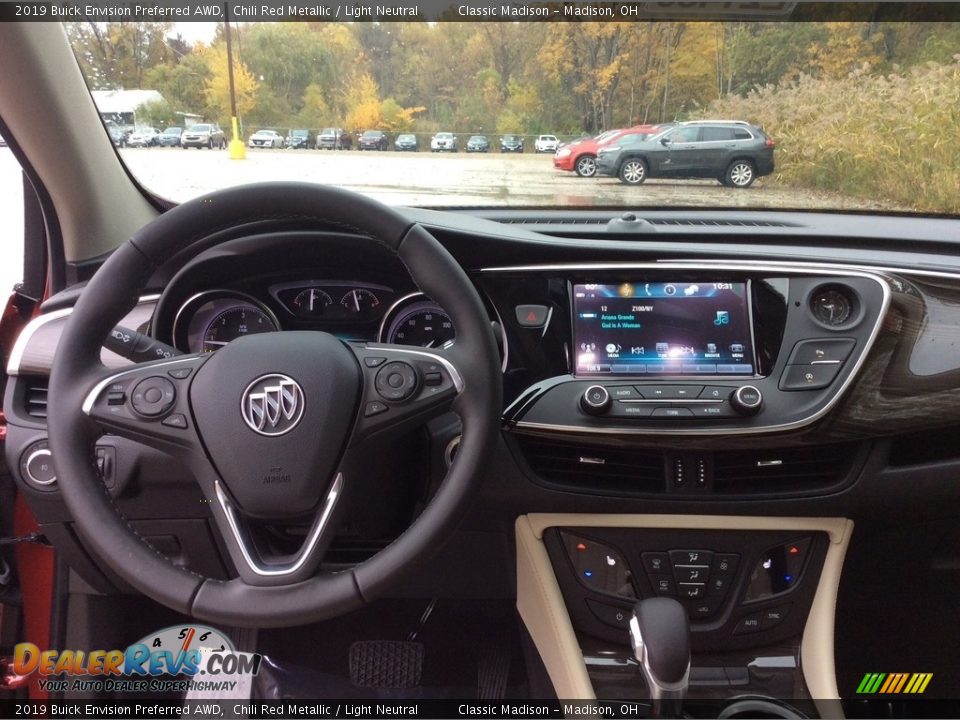 2019 Buick Envision Preferred AWD Chili Red Metallic / Light Neutral Photo #12
