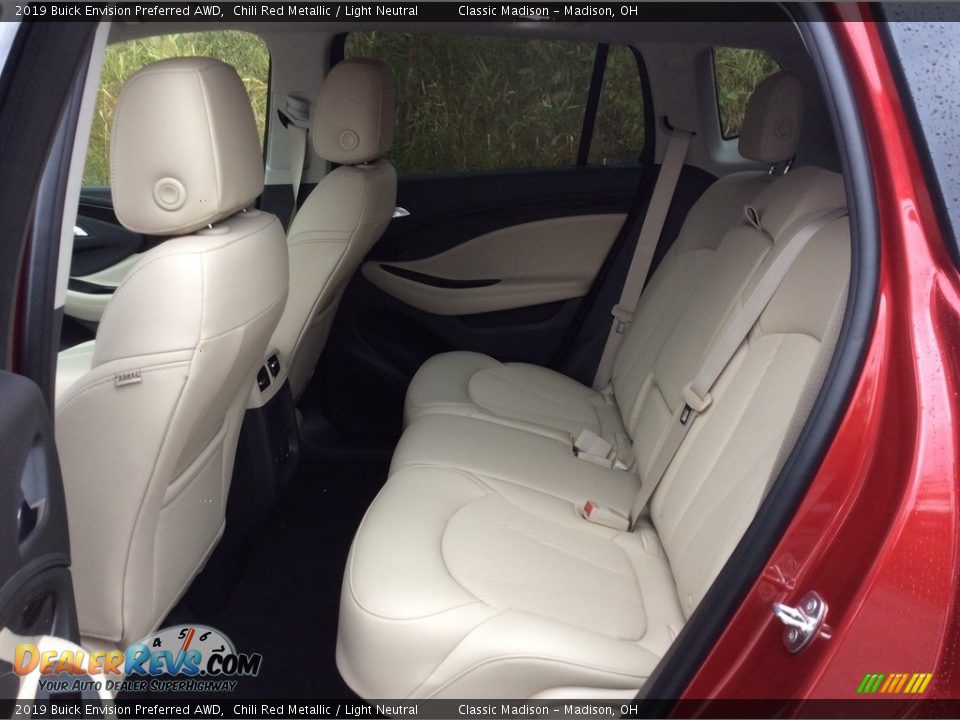 2019 Buick Envision Preferred AWD Chili Red Metallic / Light Neutral Photo #15