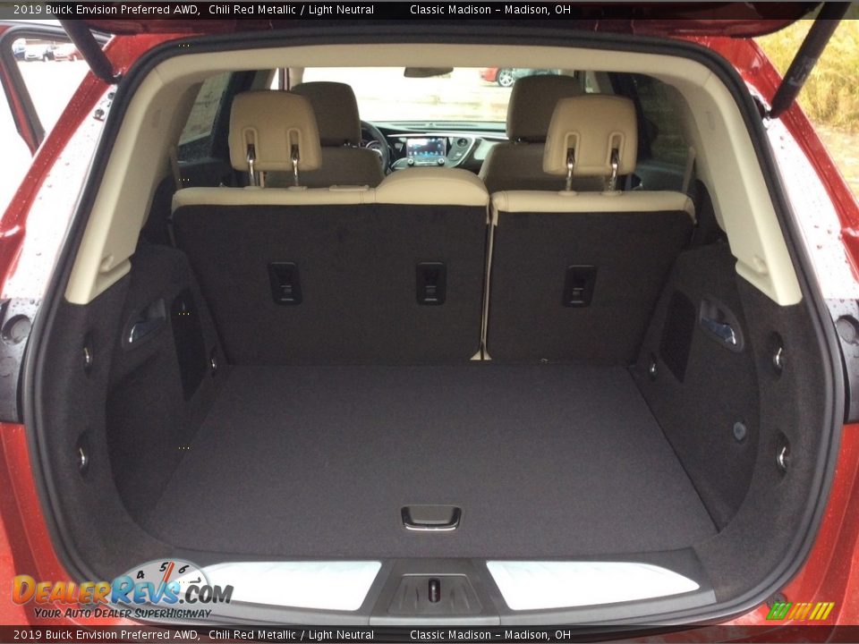 2019 Buick Envision Preferred AWD Chili Red Metallic / Light Neutral Photo #16