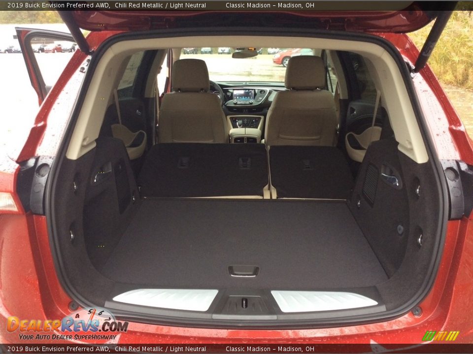 2019 Buick Envision Preferred AWD Chili Red Metallic / Light Neutral Photo #17