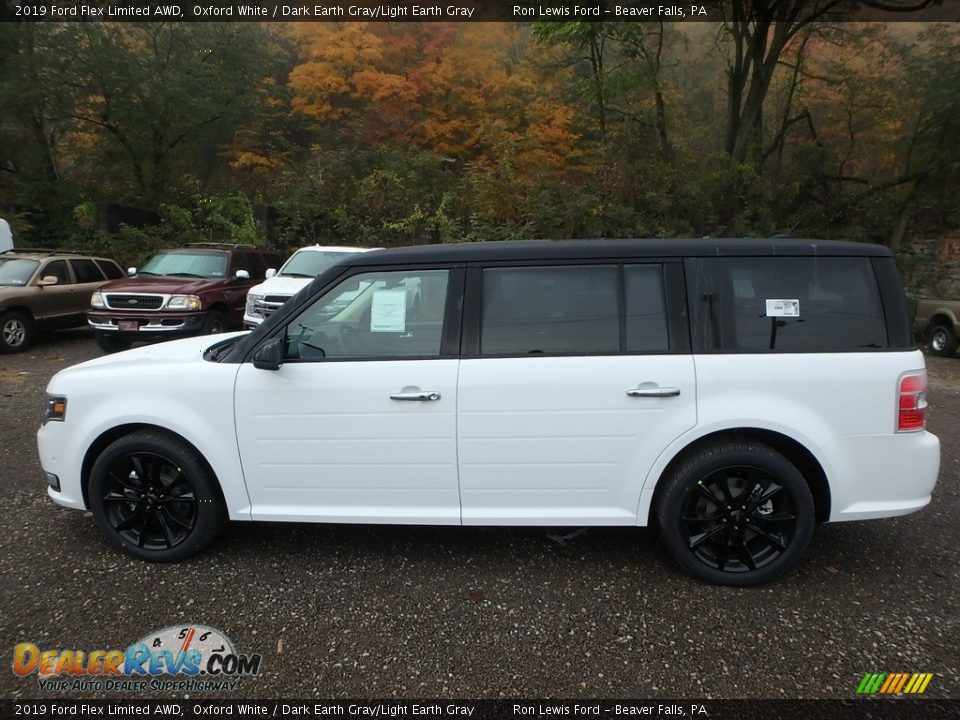Oxford White 2019 Ford Flex Limited AWD Photo #6