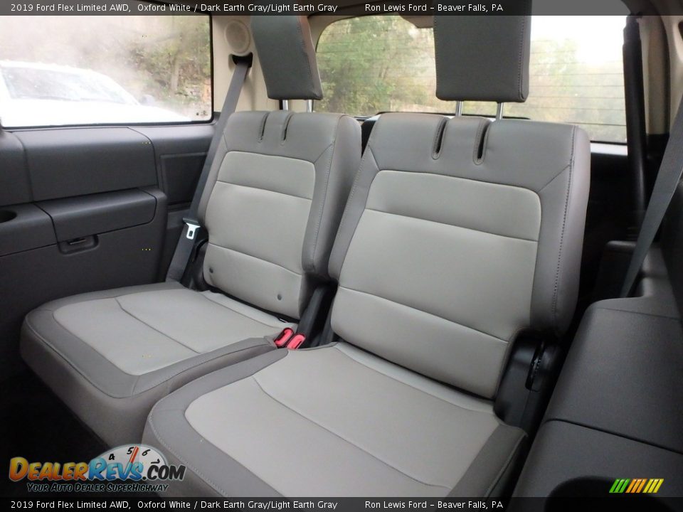 Rear Seat of 2019 Ford Flex Limited AWD Photo #13