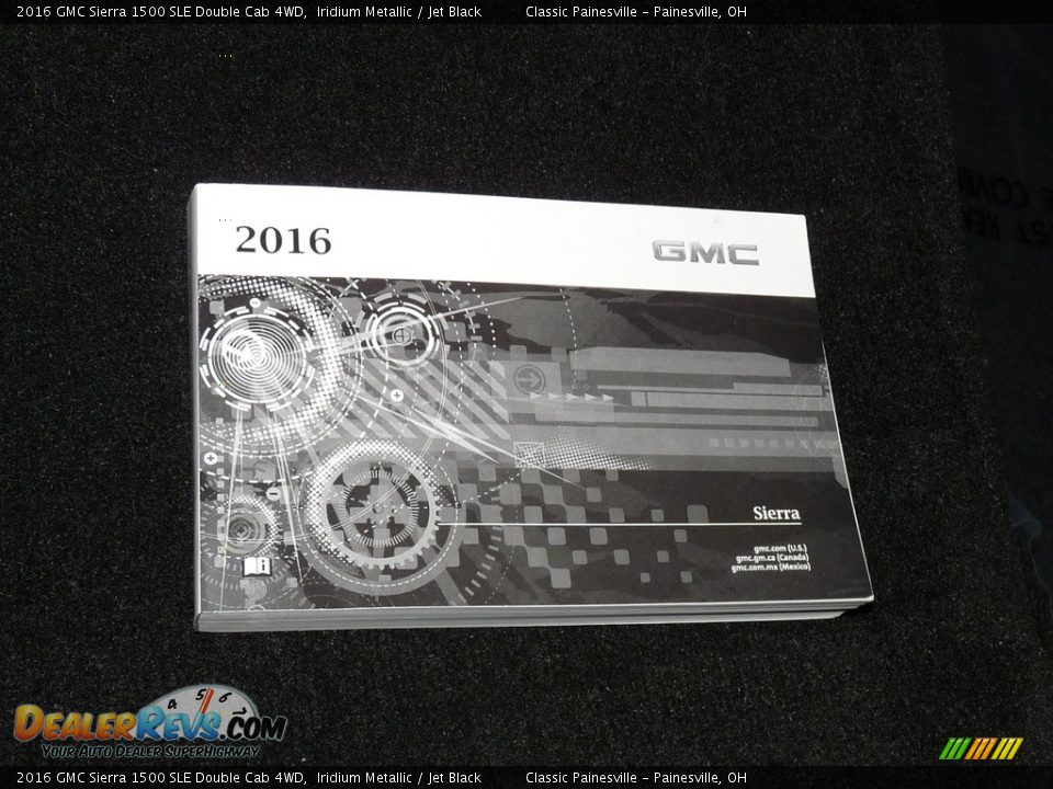 2016 GMC Sierra 1500 SLE Double Cab 4WD Iridium Metallic / Jet Black Photo #16