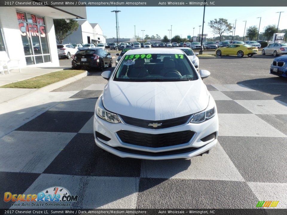 2017 Chevrolet Cruze LS Summit White / Dark Atmosphere/Medium Atmosphere Photo #2