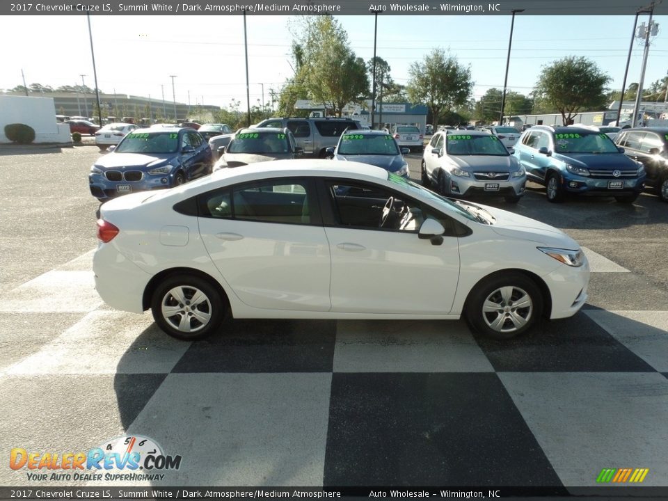 2017 Chevrolet Cruze LS Summit White / Dark Atmosphere/Medium Atmosphere Photo #3