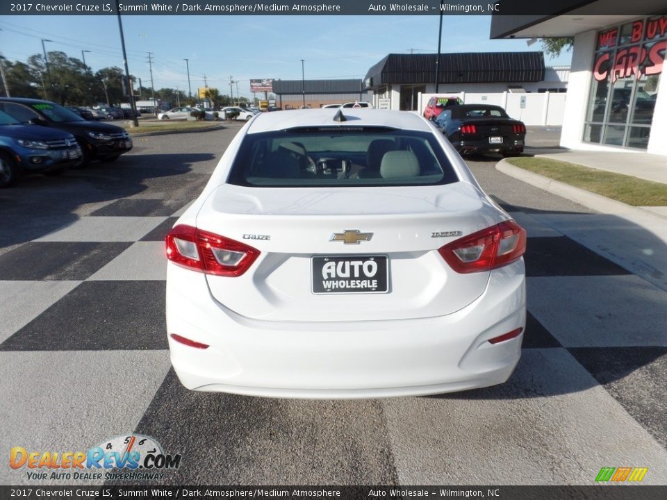 2017 Chevrolet Cruze LS Summit White / Dark Atmosphere/Medium Atmosphere Photo #4